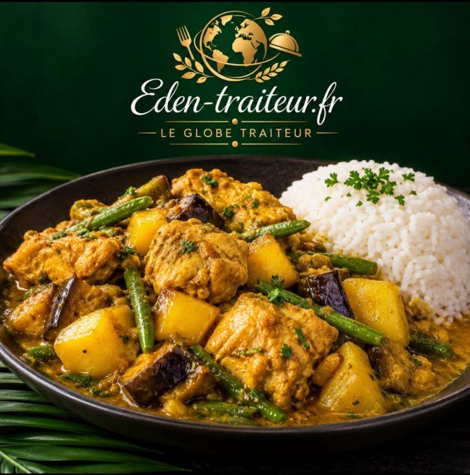 Colombo Guyanais  porc ou poulet