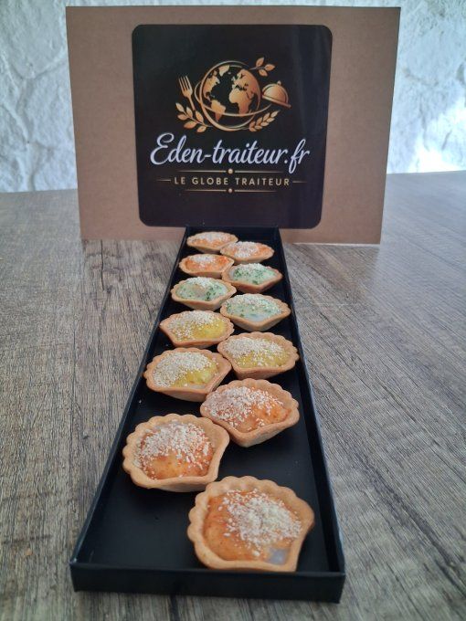mini coquilles st jacques aux 4 saveurs