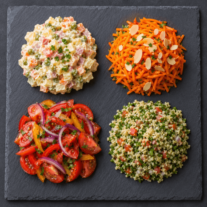assortiment de crudités