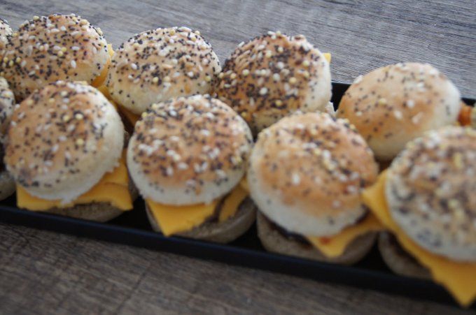 mini burger boeuf