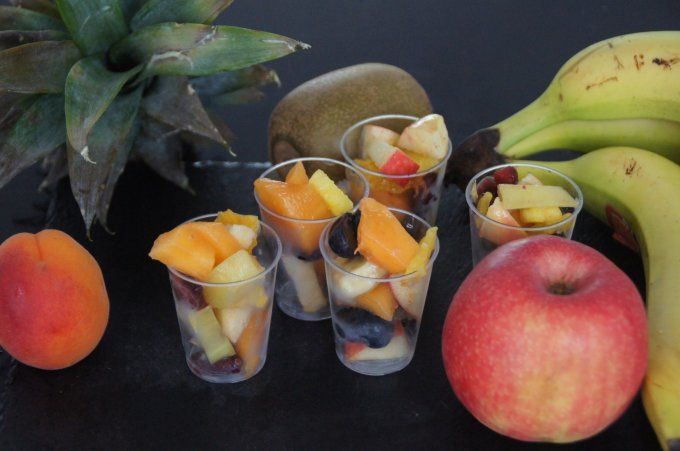 Les verrines fruitées