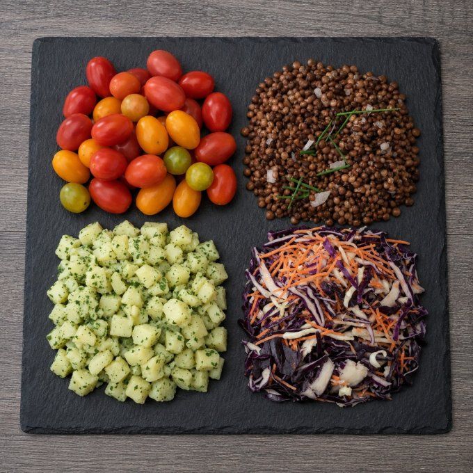 assortiment de crudités Marcelle