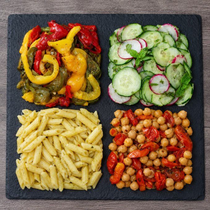 assortiment de crudités Yvonne
